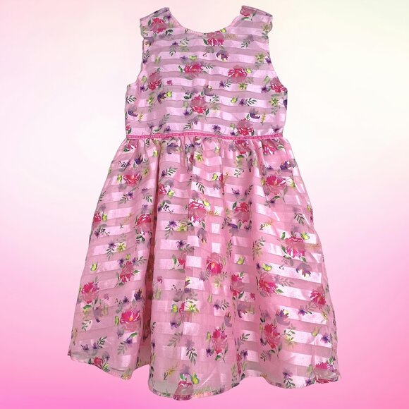Special Editions Floral Fit & Flare Girl's Formal Dress NWOT 🎉Host Pick🎉 - Picture 6 of 9